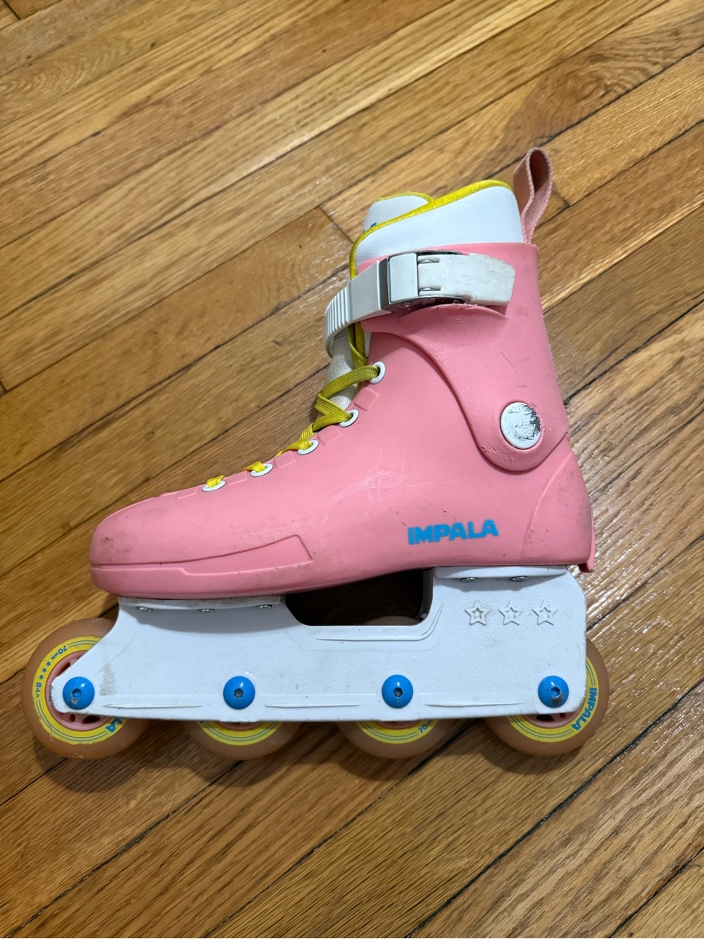 Impala Pink & Yellow Inline Roller Skates - Picture 10 of 10